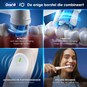 Oral-B Elektr tandenborstel iO2 calm pink + reisetui 1st - 84.99 euro