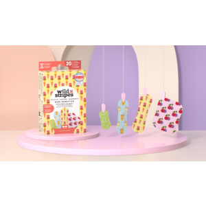 Wild Stripes Pleisters Kids Sensitive Fruity Friends Club - 4.19 euro