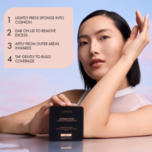 Catrice Invisible Cover Cushion Foundation SPF30 075W - 8.95 euro