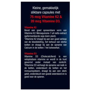 2x Lucovitaal Vitamine K2 + D3 - 26.82 euro