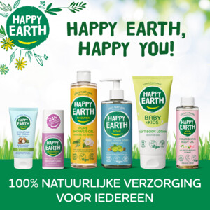 Happy Earth 100% Natuurlijke Douchegel Eucalyptus - 5.24 euro