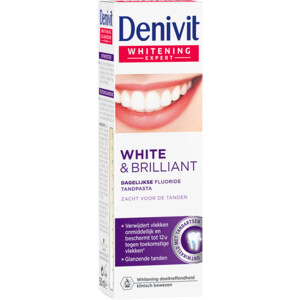 Denivit Tandpasta White en Brilliant - 3.85 euro