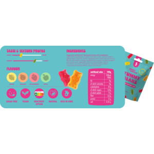 3x Sweet-Switch Yummy Bears - 6.49 euro