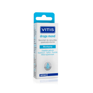 6x Vitis Droge Mond Mondspray - 33.52 euro