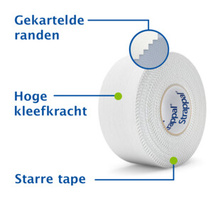 Actimove Strappal LF Sports Edition 5cm x 10m wit - 6.59 euro