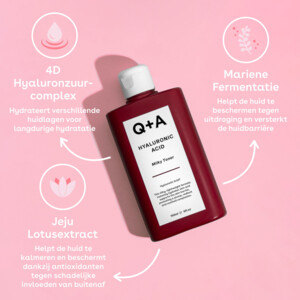 Q+A Milky Toner Hyaluronic Acid - 9.39 euro