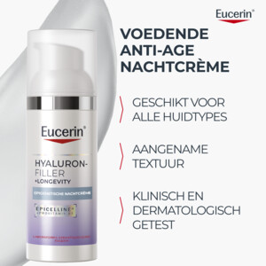 Eucerin Hyaluron-Filler + Longevity Nachtcrème - 43.55 euro