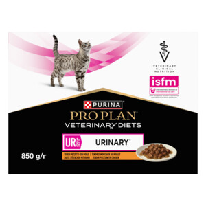 Pro Plan Veterinary Diets Kattenvoer Urinary  ST/OX Kip 10 x 85 gr
