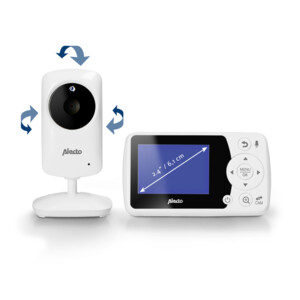 Alecto DVM-64 Babyfoon Met Camera en 2,4-inch kleurenscherm - 76.99 euro