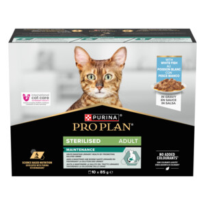 Pro Plan Kat Pouch Adult Sterilised Vis