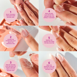 essence What the Fake! Press-on Nails 01 French Nails - 2.59 euro