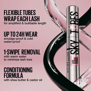 Maybelline Lash Sensational Sky Tubes Mascara Black - 16.95 euro