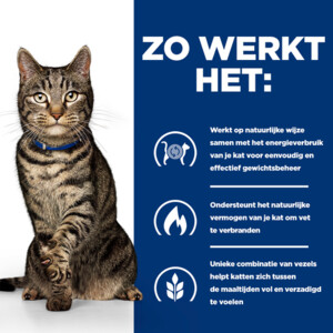 Hill's Prescription Diet Kattenvoer Droog Metabolic Zalm 8 kg