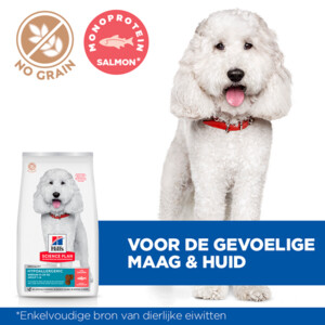 Hill's Science Plan Hondenvoer Droog Adult Hypoallergenic Medium Zalm 14 kg