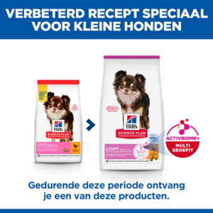 Hill's Science Plan Hondenvoer Droog Adult Light Small & Mini Kip 6 kg