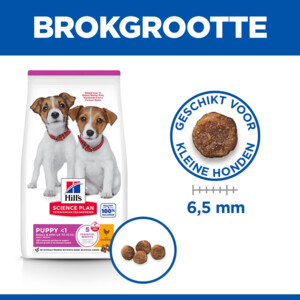 Hill's Science Plan Hondenvoer Droog Puppy Small & Mini Kip 6 kg