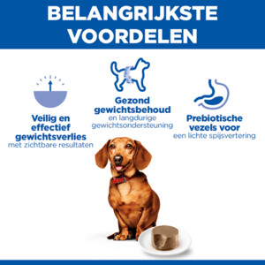 Hill's Science Plan Hondenvoer Nat Adult Perfect Weight Small & Mini Mousse Kalkoen 12 x 200 gr