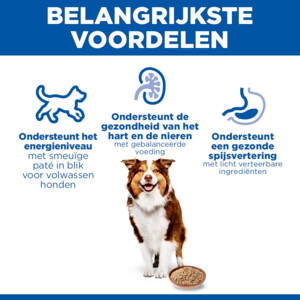 Hill's Science Plan Hondenvoer Nat Mature Adult 7+ Kip 12 x 370 gr