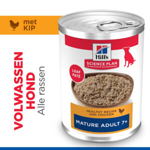 Hill's Science Plan Hondenvoer Nat Mature Adult 7+ Kip 12 x 370 gr