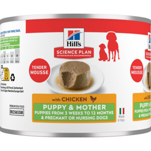 Hill's Science Plan Hondenvoer Nat Puppy & Mother Tender Mousse Kip