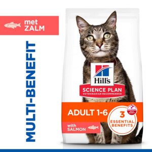 Hill's Science Plan Kattenvoer Droog Adult  Zalm 10 kg