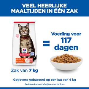 Hill's Science Plan Kattenvoer Droog Adult Zalm 3 kg