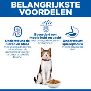 Hill's Science Plan Kattenvoer Droog Mature Adult 7+  Zalm 10 kg