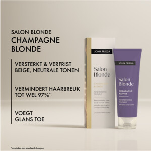 6x John Frieda Salon Blonde Tone Perfecting Treatment Champagne - 98.02 euro
