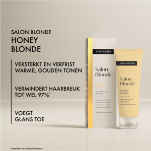 6x John Frieda Salon Blonde Tone Perfecting Treatment Honey - 89.37 euro