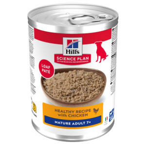 Hill's Science Plan Hondenvoer Nat Mature Adult7+ Stew Kip & Groenten