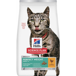 Hill's Science Plan Kattenvoer Droog Adult Perfect Weight Kip