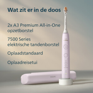 Philips Sonicare 7500 Elektrische Tandenborstel Lichtroze - 199.99 euro