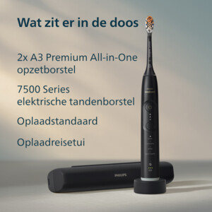 Philips Sonicare 7500 Elektrische Tandenborstel Zwart - 179.99 euro