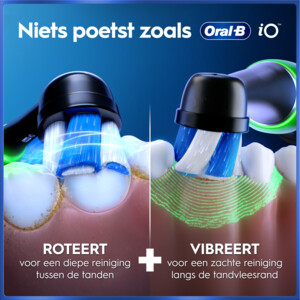 Oral-B iO 5 Elektrische Tandenborstel Blauw  + 1 Opzetborstel + Premium Reisetui - 189.99 euro