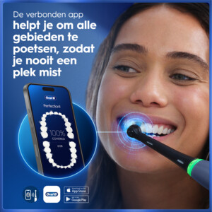 Oral-B iO 5 Elektrische Tandenborstel Blauw  + 1 Opzetborstel + Premium Reisetui - 189.99 euro