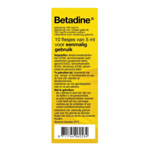 Betadine Oplossing Single Dose - 10.79 euro