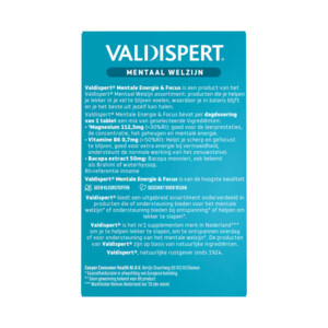 Valdispert Mentale Energie & Focus - 12.35 euro