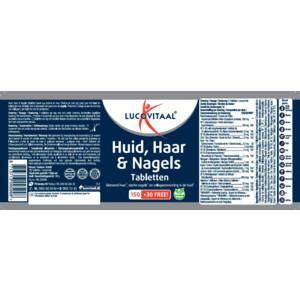 Lucovitaal Huid Haar Nagels met Biotine - 24.49 euro