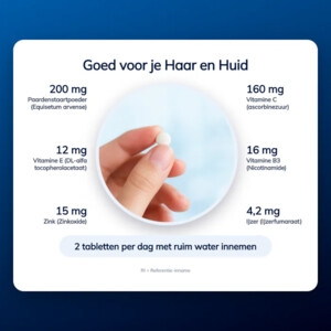 Lucovitaal Huid Haar Nagels met Biotine - 24.49 euro