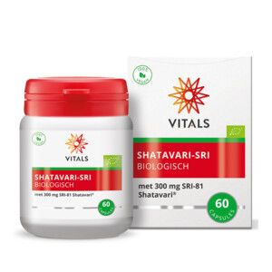 Vitals Shatavari-SRI Biologisch - 23.39 euro