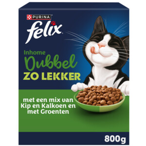 Felix Kattenvoer Droog Dubbel Zo Lekker Inhome Kip & Kalkoen