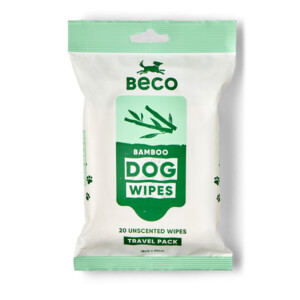 Beco Bamboo Wipes Travel Pack Ongeparfumeerd