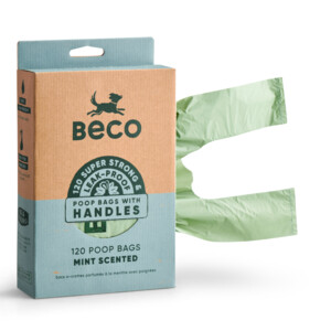 Beco Poop Bags Recycled Handles Mint