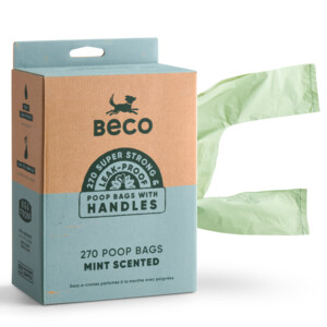 Beco Poop Bags Recycled Handles Mint