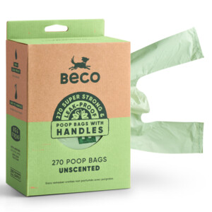 Beco Poop Bags Recycled Handles Ongeparfumeerd