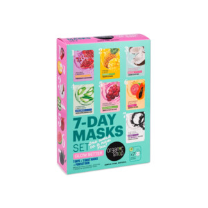 Organic Shop Geschenkset 7-Day Masks Glow Better - 8.49 euro
