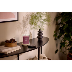 WoodWick Dark Cherry Medium Candle Rood - 29.9 euro