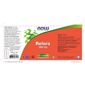 NOW Relora 300mg - 24.25 euro
