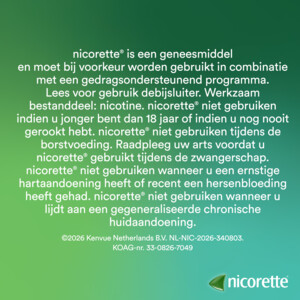 Nicorette Zuigtabletten Freshmint 2mg - 25.85 euro