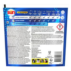 Sun Vaatwascapsules Ultra Power - 8.39 euro